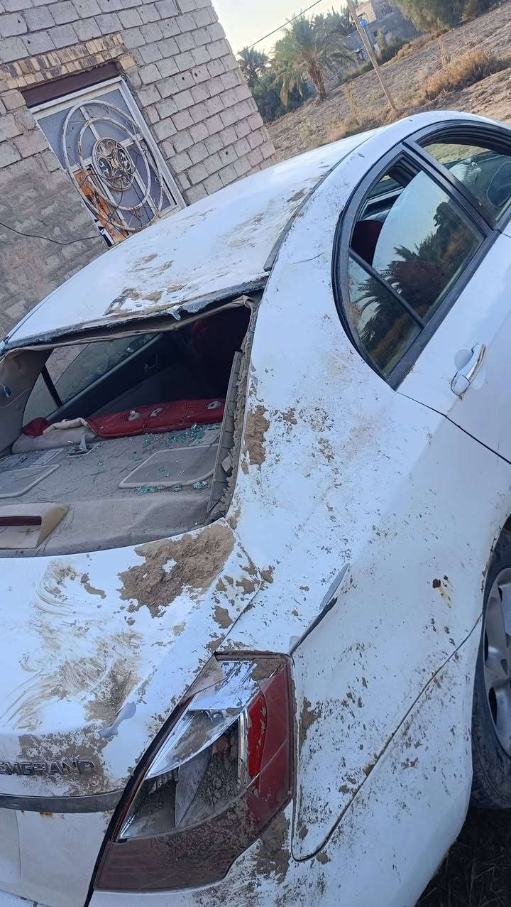 السلام عليكم للبيع امكراند 7 على حادثها موضح بالصورة  موديل 11 السيارة شغالة وتمشي سعر 25 رقم بغداد سنوية ل28 شراي يتصل ***********
