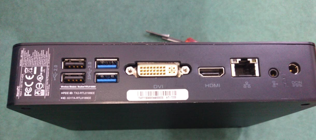 Nano PC
رام 8 كيكا 
معالج core i3 جيل ثالث 
هارد hdd 500
ممكن تربط هارد ssd
وندوز 10 
شغالة وجاهزة 
سعر البيع 70 الف 
متوفر توصيل


**إذا كنت صاحب هذا الإعلان وتريد حذفه لأي سبب، رجاءا أرسل رسالة إلى الدعم الفني**