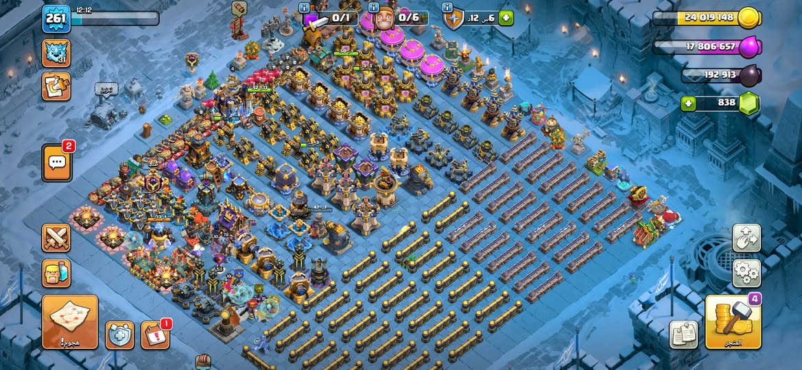 السلام عليكم للبيع قرية تاون 18 ماكس  تقريبا
من اندر وارتب القريات

القرية مصروف عليها ومتعوب عليها كلش

 ربطها نضيف وعندي وصولات الشراء كلهن

 عليها بكجن سكنات مال ملوك كامل الجديد 

 وعليها 11 سكن منظر القرية والملوك عليهم ع كل واحد اقل شي 6/7 سكنات

المعدات كلها كاملة مال ملوك وكلهن ماكس باقي ع ترقية وحدة فقط وكم قعطة مو كلهن بس الأمر 

القرية لفلها 270 مشحنه تقريبا 17 مره 

نجوم الحرب 4187

القرية اليلية ماكس كلها 

رايدها 250 دولار وبيه مجال 

ملاحظة اخوان // رحمة لهلكم المايعجبة السعر اذكر الله واعبر المنشور القرية اكرر ربطها نضيف 
((وماستقبل ماستر او وسيط البيع وجهة لوجهة حصراًاً))
مكاني صلاح الدين قضاء بلد السيد محمد ع السلام 
***********
Yaso Gimingالاعلامي منتظر التميميAhma Adاميرة ديسمبر@إشارةهائل الجلود
