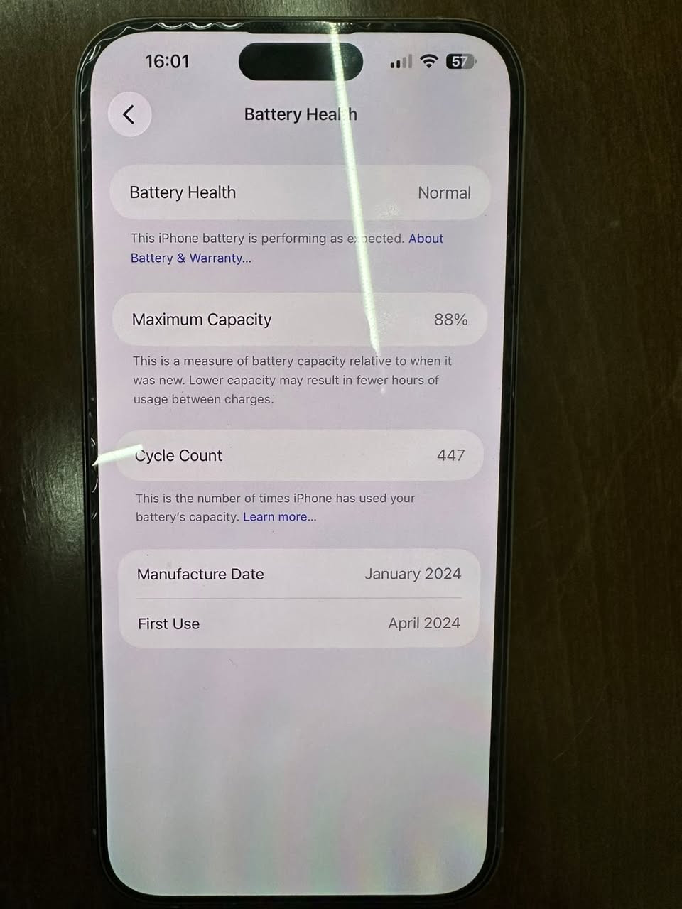 ايفون 15 برو ماكس
ذاكرة 256 بطارية 88% عدد الدورات 447
ظهر نضيف شاصي نظيف بدون كارتونة فقط شاحنة كيبل وواير السعر 1075 رقمي للتواصل ***********
