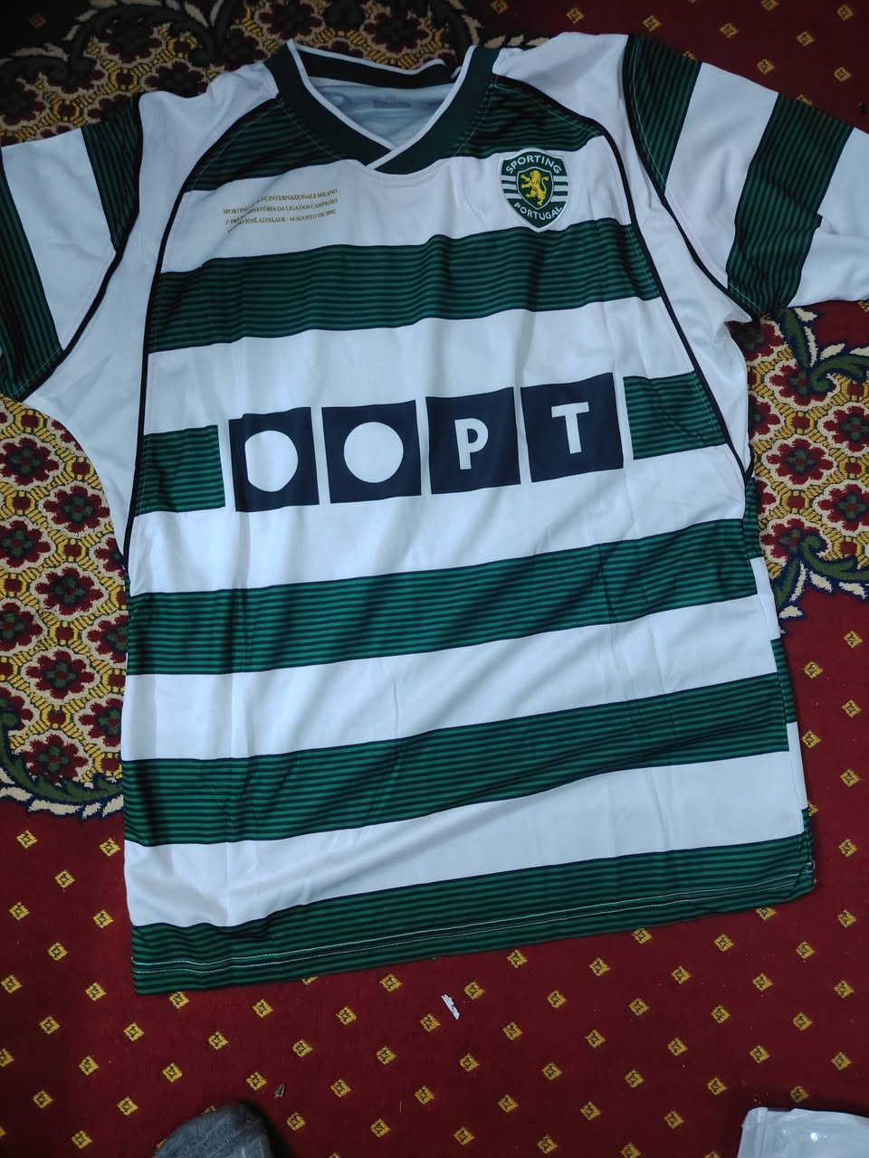 دريس رونالدو نسخه ٢٠٠٢ صنع برازيلي اصلي اصلي ويا لابجين قياس ٤٤ ستد فيتنامي اصلي اصلي اصلي فول مواصفات سعر فلس ونص للاستفسار الاتصال على الرقم *********** واتساب يوجد توصيل لجميع محافظات العراق
