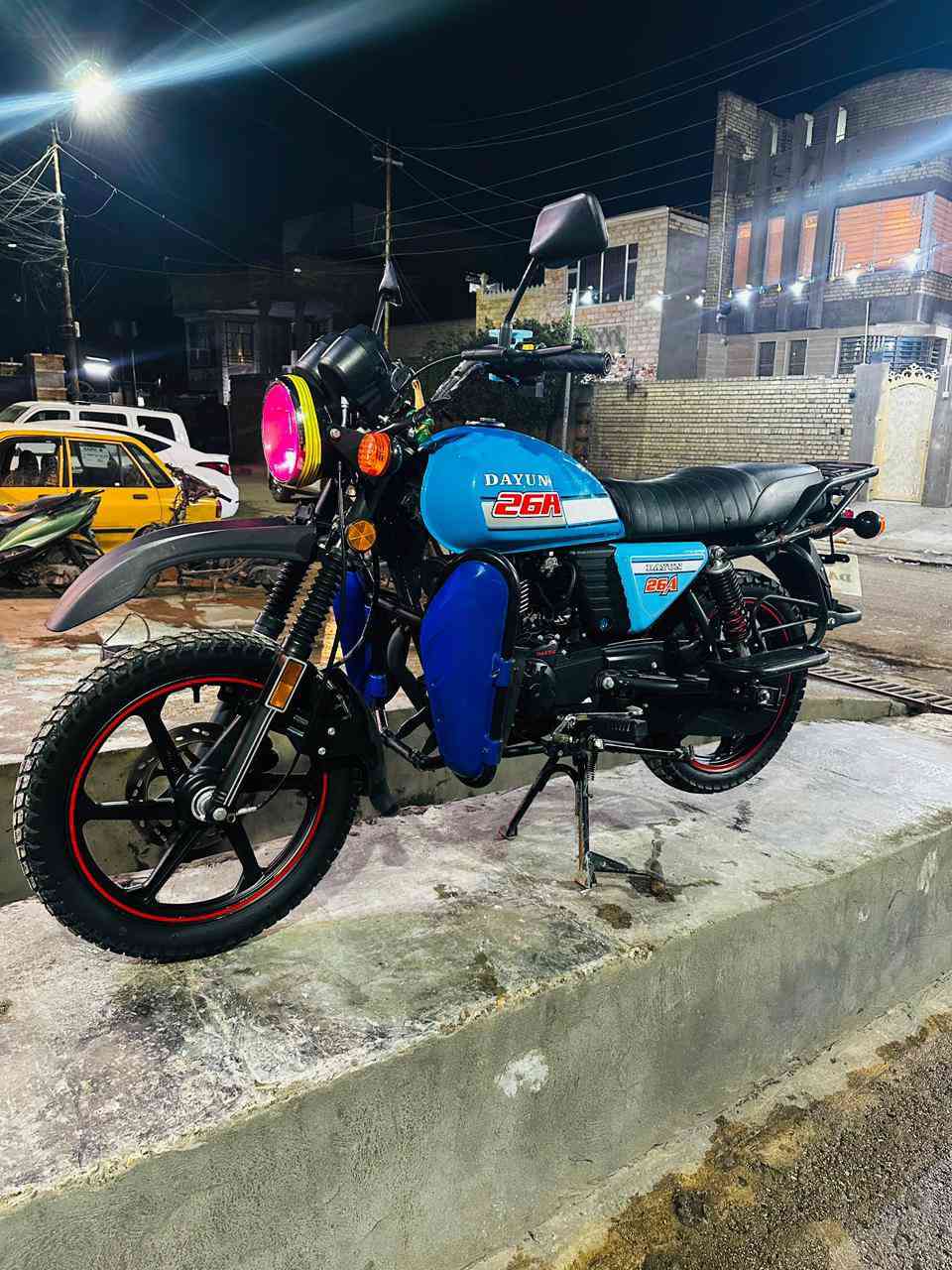 دراجه دايوان نفخ موديل 2023طالعة 2024شهر 9 رقم بغداد تحول تستلم لوحات انكليزي  ماشيه 15الف دراجة جديدة عضم قويي
مكانها بغداد العبيدي 

الاستفسار ع رقم بس  ***********
