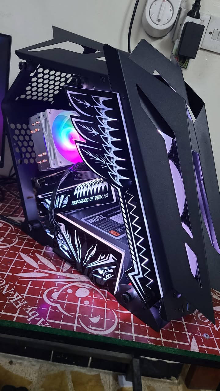 السلام عليكم ❤️

متوفر تجميعة مرتبة كيس كل القطع جديدة للبيع المواصفات 👾💜 :

Xeon E5 2680 V4 NEW
14Cores / 28Thread 

Cooler 120ML MASS RGB NEW

M.B X99 DDR4 New

RAM 16GB DDR4 Crucial New

GPU : RX 580 8GB Unika Black 2Fans
+GPU Holder

Storage : M.2 NVME 128GB + HDD 500GB WD Blue NEW

PSU 750W Xigmatek Hydra-M Full Modelar 80% Plus Bronze 

 Case Century Star+ 3FANS RGB New

كيس عملاق وبيه مراوح وليدات ورمونت تحكم كامل

تجهيز جديد غير مستخدم ✨️

الملاحظات حرارة متعبر الخمسينات 💯

السعر 400 ألف فقط 💜

مكاني موصل متوفر توصيل لجميع المحافظات ❤️

للتواصل : ***********

ومنزللها ألعاب 18 لعبة 👾
