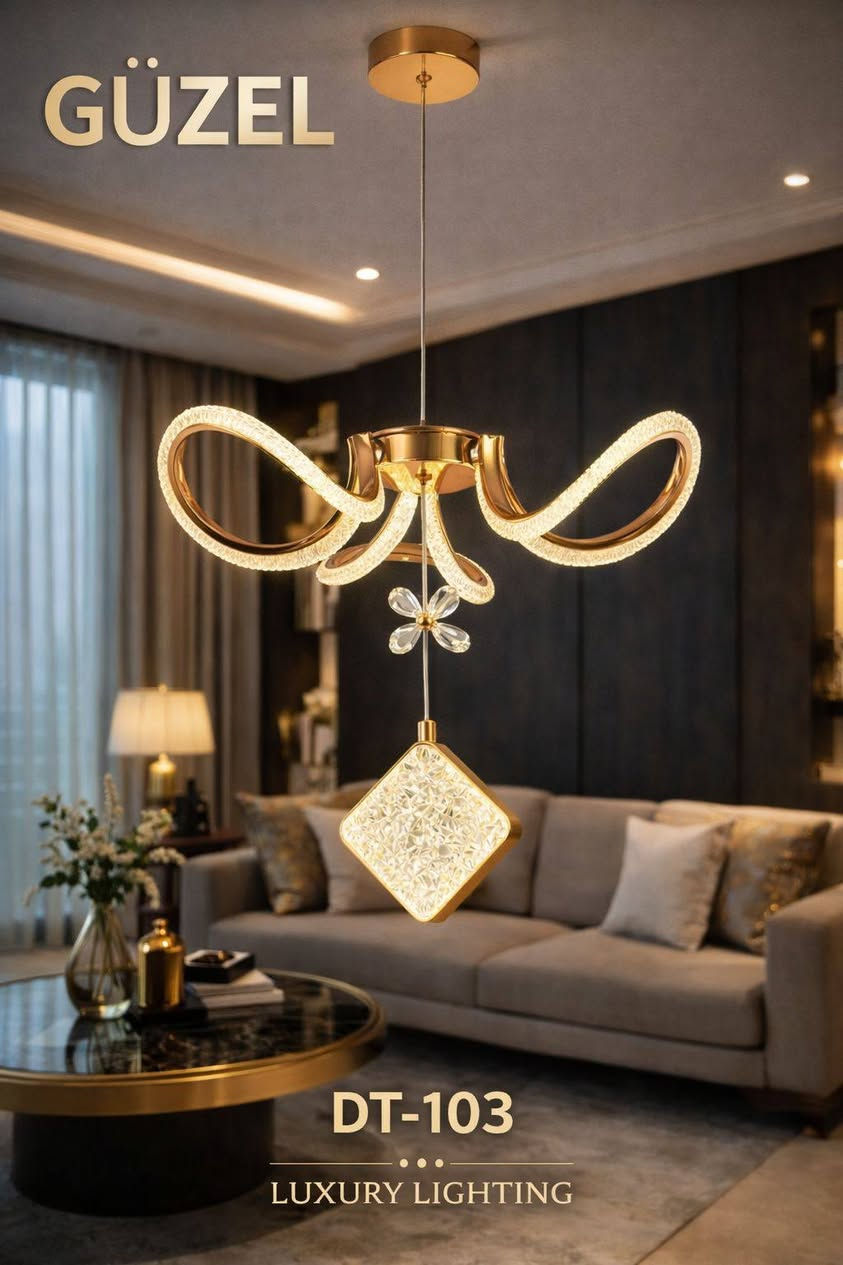 ✨ وصل حديثًا إلى مجمع الرطبة التجاري ✨

ثريا مودرن فاخرة (DT-101) بتصميم راقي يضيف لمسة فخامة لمنزلك 💎
إضاءة LED قوية وناعمة بنفس الوقت مع توفير بالطاقة ⚡

✔️ تصميم عصري أنيق
✔️ لون ذهبي فاخر
✔️ إضاءة متعددة (دافئ / أبيض / ثلاثي)
✔️ مناسب للصالات وغرف الجلوس

📍 العنوان: الأنبار _ الرطبة 

مجمع الرطبة التجاري – 

📦 توصيل متوفر إلى جميع المحافظات
📞 للحجز والاستفسار: ***********

🔥 سارع بالحجز – الكمية محدودة 🔥
