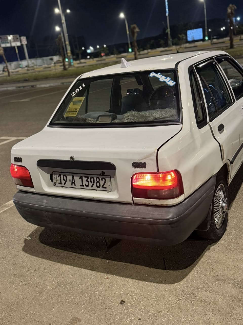 السلام عليكم اخوان
سايبه 2011 اللبيع
كير ومكينه كفاله
تبريد شغال
تخم تاير جديد
تخم حداديه جدد
سنويه بسمي 
رقم انكليزي كربلاء
السعر 32 وبيها مجال بصيط

***********
