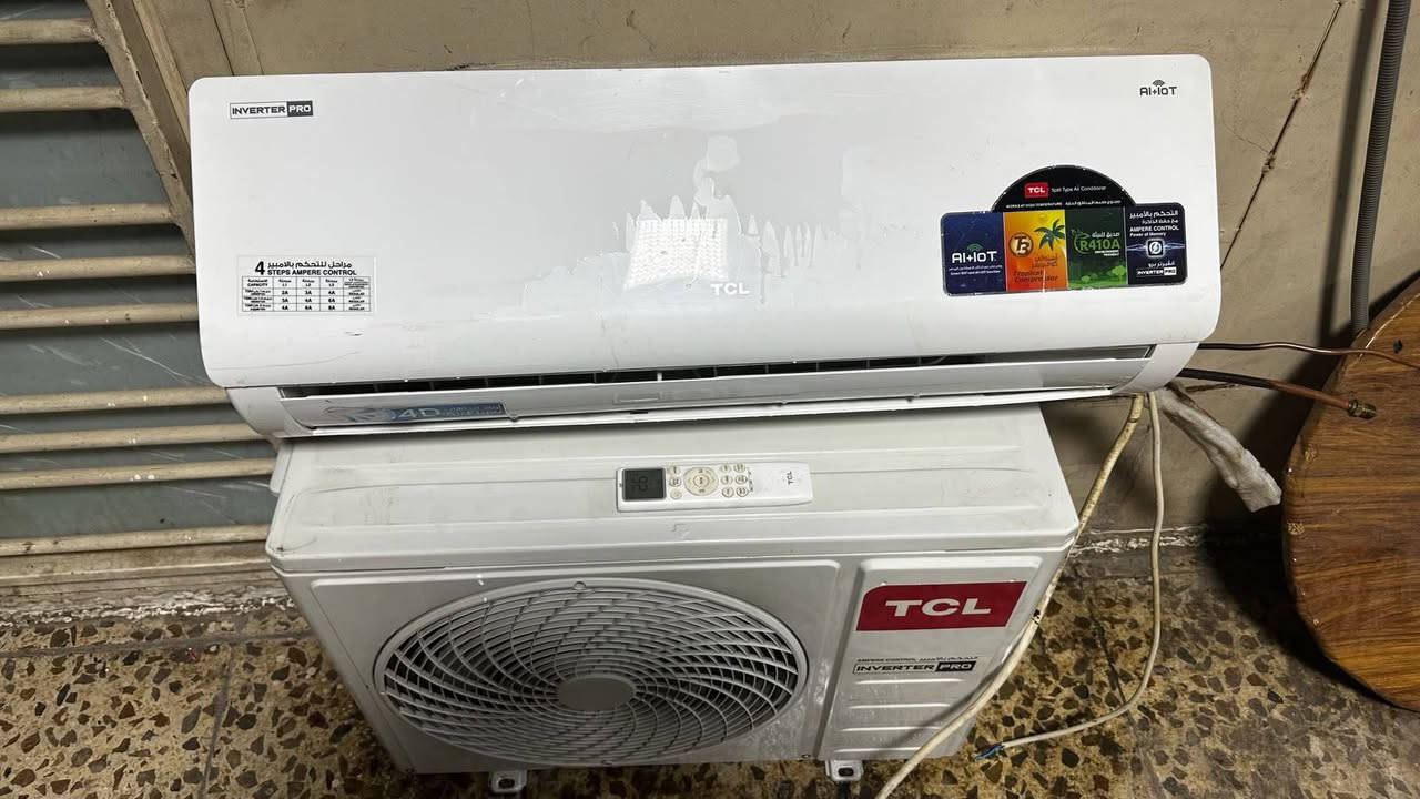سبلت للبيع انفيرتر تحكم  ٤ مراحل TCL طن بلادي   كامل مع ملاحقاته ريمونت +بوري ٣ متر غازه مقفول سعره 375 قفل 🔐 الاتصال على رقم ***********
