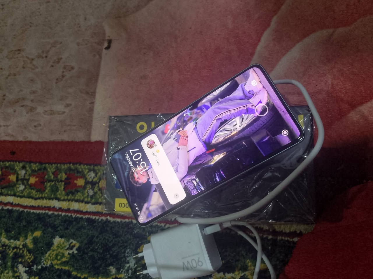 السلام عليكم جهاز نضيف كامل ملحقاتة صار اسبوع من اخذتة مشحون 10مرات سعرة 500وبي مجال مكاني ابو الخصيب***********
