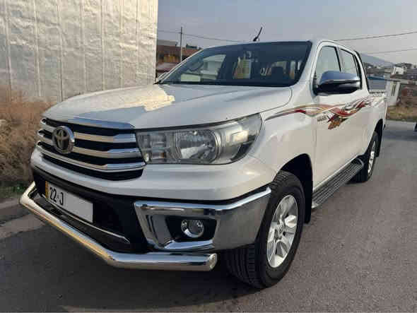 تۆیۆتا هیلۆکس (مەرزیە) مۆدێل 2016
سفری شەریکەی هەولێرە 
دەبل ئەکسل ، بیلاد ویل کەپ و دەعامی نیکل
170 هەزار رۆیشتووە
فۆرمیکای ساجی و دەبڵ ئیکۆ و سوکان ڤۆلیۆم
شاشە ئایپاد 

نرخ :228 وەرەقە و مەجال

ژێر دەعامی دواوە ٢ بست بۆیاغە
٣ پەلەی بچوک ساردی هەیە 
باقی هەموو گیانی بە شەرتە گێر و مەکینە و تحویل
بەشەرت.

ژمارەی خاوەنی
*********** سوران
