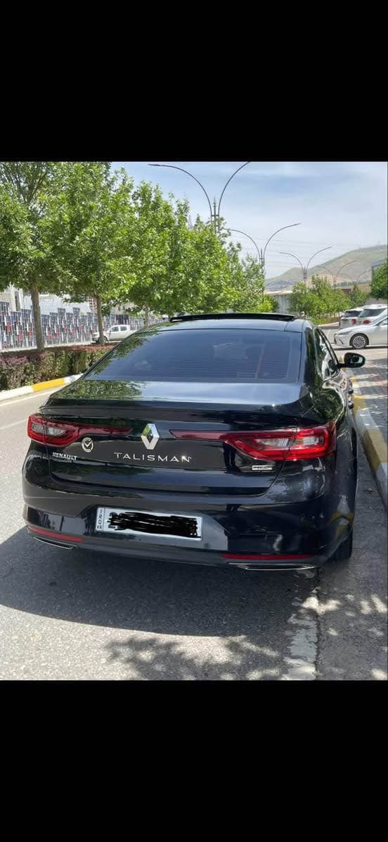 رینۆی تالیسمان ٢٠١٨ پڵەس واتا لەوە فولترینیە 
موسەفات :-
مۆدی لێخورین ( eco - normal - comfort - sport -  neutral - perso )
پێنج جۆر رەنگی لیدی تیایە 
کوشن کارەبا - کوشن گەرم - کوشن سارد - کوشن مەساج - کوشن خەزن 
سوکان کارەبای - سوکان گەرم 
کامل تەحکومی سەر سوکان 
گیر شەفت لەسەر سوکان 
تەحدید سورعە
لایت کارەبا 
لایت زینۆن 
ئیشارەتی ناوچەی کوێر 
هیتەری ئاوێنە 
کامێرە 
ڕاداری سەیارە 
ڕاداری خەتی جادە 
بانزینی نۆرماڵ کێشەی نیە 
جامی دواوە پەردەیە 
ئۆتۆ ستارت ستۆپ 
زۆر مواسەفاتیتر کە باس ناکرێت 
بۆیاخی نیە دەعامی بۆ دەعامی بەشەرت 
سەیارەکە ماڵی خۆمە و هیچ خەلەل و کیشە و نەقسی نیە ، هەمووی بەشەر 
تازە سیرڤسی بۆ کراوە بۆ پشت و پێش و ڕۆن و هیدرۆلیک 
یەک دینار مەسروفی نیە 
چوار تایەی تازە لۆکی لەژێرە 
بۆ زانیاری زیاتر پەیوەندی بکە بە ژمارە 
*********** السليمانية, العراق
