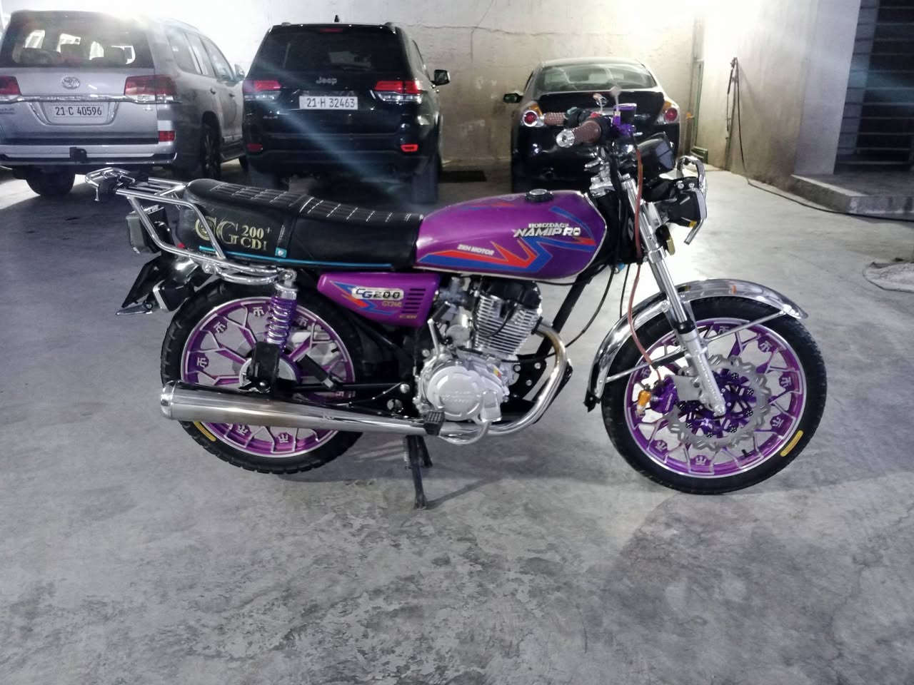 سلام عليكم دراجه نامي برو 2025 محرك 200cc كهربائية شرط مال جناي ماشيه١٧ الف نضيفه د مامتعوبه جديده سعره، 800 وبيه مجال بسيط اي ستفسار رقم *********** خاص ماجاوب
