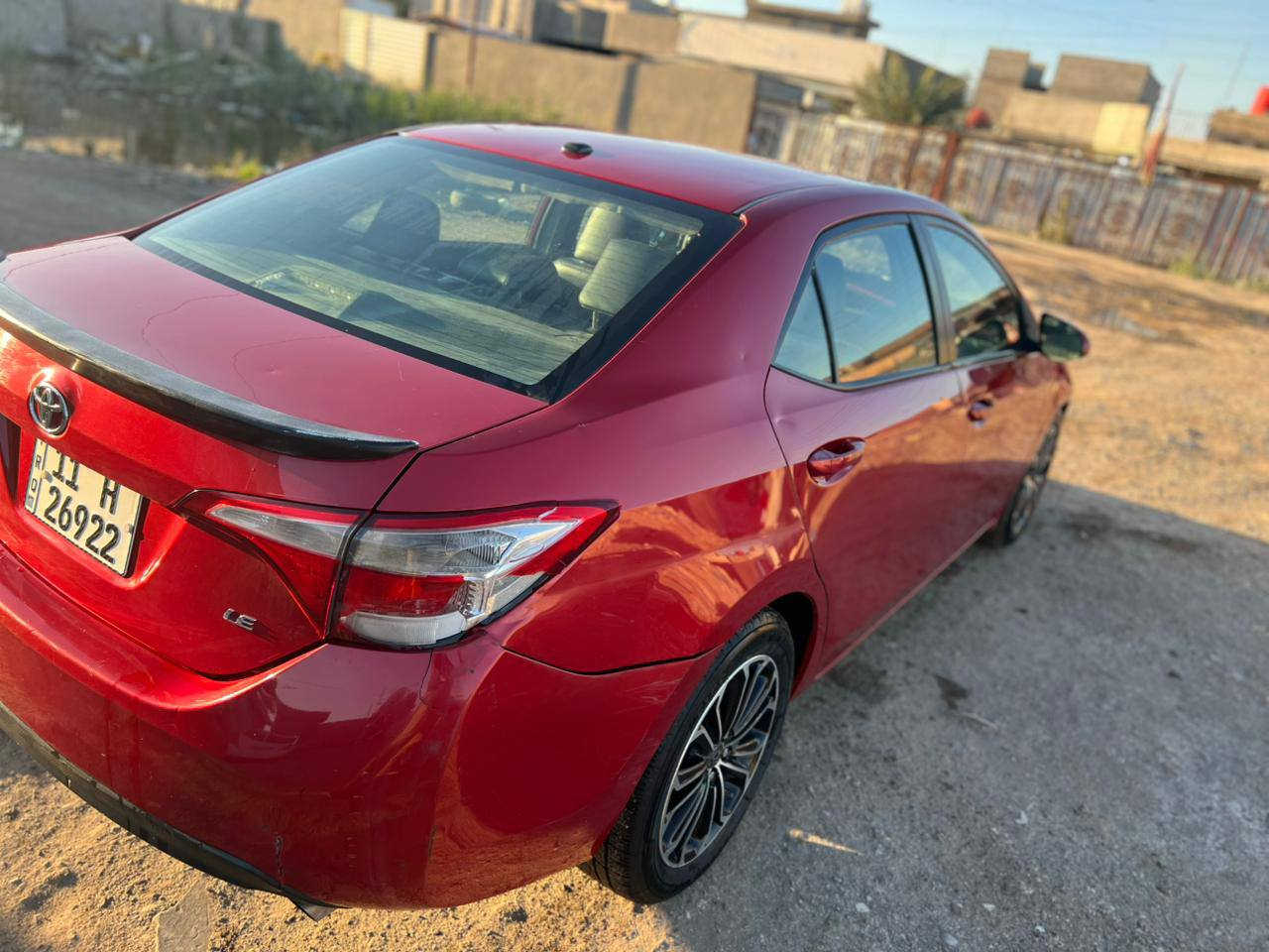 سلام عليكم
كورله وأرد موديل 2015
فول مواصفات 
مكينه 1800
تحكم جهتين 
كامره 
فتحه
بصمه 
جلد كهربائي 
الضرر باب السائق والجاملغ 
السعر 122$
الرقم /***********
