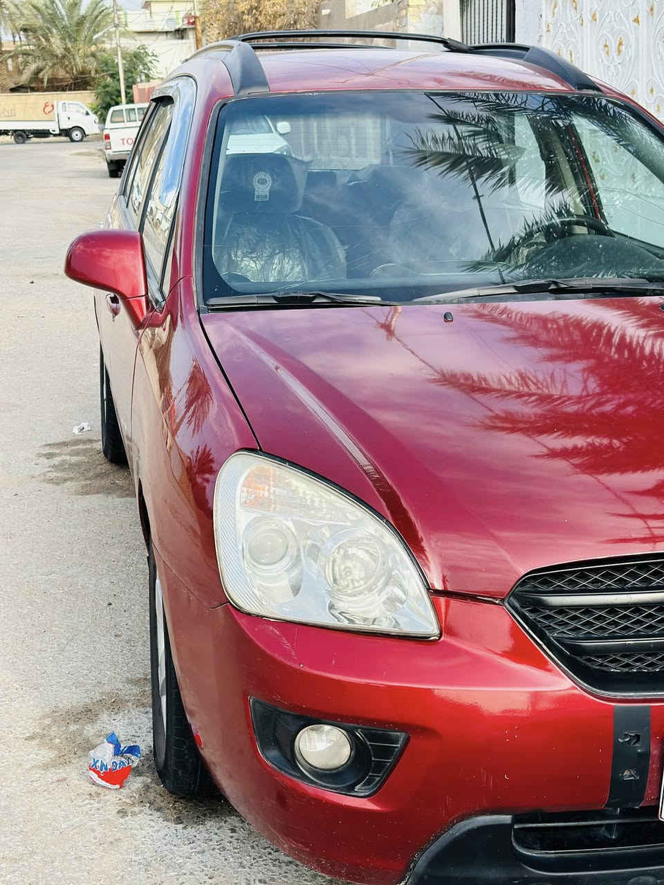 سلام عليكم
كيا راندو 2008 وارد امريكي محرك v6 2700 

7 راكب مكينه كير كفاله سياره مصبوغه حزام اثر جراد وشخوط  

رقم بغداد الماني تحويل ثاني يوم تبريد قطعتين سياره جاهزه من جميع نواحي 

سعر 92 وبيهه مجال 

***********
