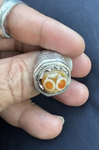 خاتم هندي • صياغة يدوية • ثقيل