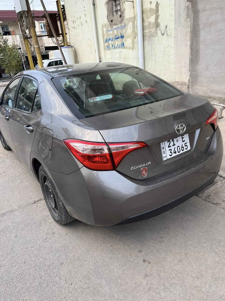 كورلا كندي موديل 2019 كلين مواصفات LE
ماشية 84 الف حقيقي محرك 1800 

رقم سليمانيه الجديد باسمي شرط التحويل 

السعر 160  وبيها مجال --- ***********
