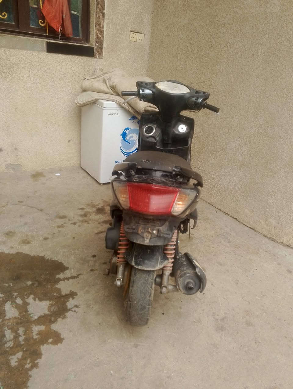 سلام عليكم دراجه فحل سكنس البيع دراجه خير من الله محرك ما مفتوح مكاني دولعي شارع الغاز  السعر 400 وبيه مجال قليل ***********
