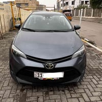 للبيع  ٠٠ تيوتا كورلا ٢٠١٨ وارد أمريكي  حادث جاملغ مبدل وبنيد نفسه معم...