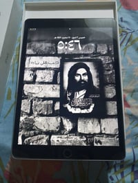 من رخصه الادمن ايباد 9 iPad للبيع   لون رصاصي  نضافه 95٪ ذاكرة 64  است...