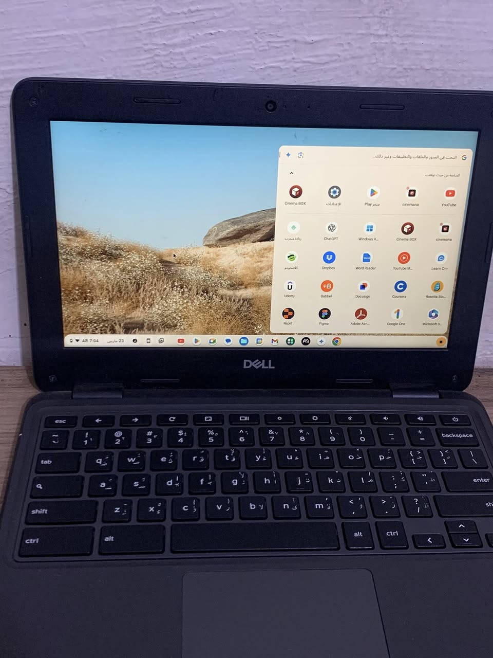 لابتوب Dell كروم ذ 256. 
شحن 6  ساعات  نضافته 90‎%‎ 
بلمركز 
ب50


**إذا كنت صاحب هذا الإعلان وتريد حذفه لأي سبب، رجاءا أرسل رسالة إلى الدعم الفني**