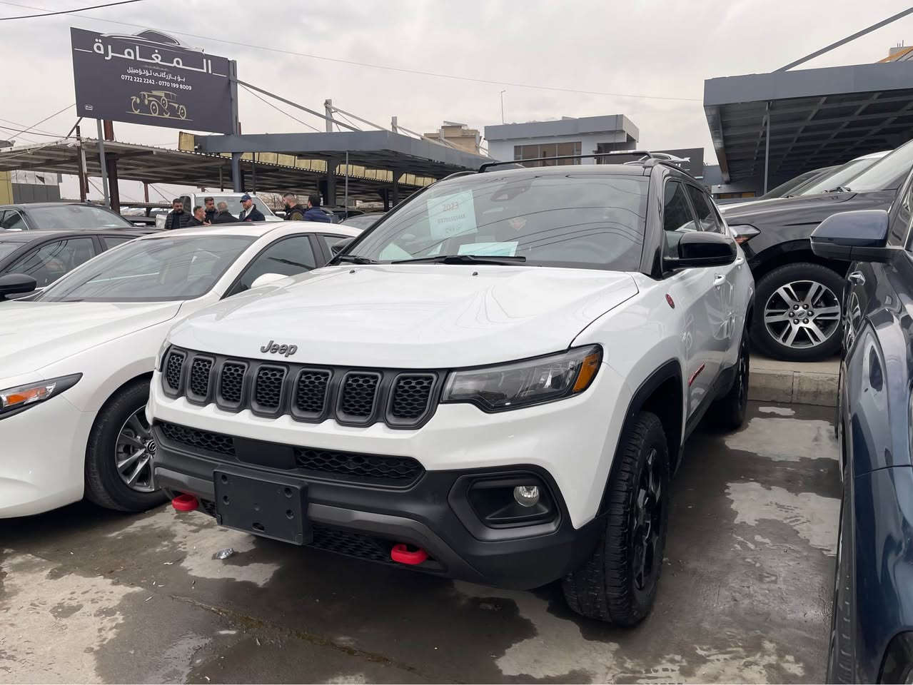 2023 𝐉𝐄𝐄𝐏 𝐂𝐎𝐌𝐏𝐀𝐒𝐒-𝐓𝐑𝐀𝐈𝐋𝐇𝐀𝐖𝐊
مۆدێل ٢٠٢٣
دەبڵ ئەکسل (٥ نیزامی ڕۆشتن) قفڵ ئەکسل
سەیارەکە بێ بۆیاخە 
فول مواسەفات 
شەغال
پانۆراما
کوشن جلد
ڕادار ٣٦٠
شاشە گەورە
تەبرید مەرکەزی

نرخی ١٧٧ وەرەقە
ژمارە موبایل 
***********

‏‎جيب كومباس شكل جديد موديل : 2023
بدون صبخ
‏‎المواصفات : 𝐓𝐑𝐀𝐈𝐋𝐇𝐀𝐖𝐊
‎دةبل اكسل 4x4
‎‏‎بصمة ابواب 
‎‏‎بصمة تشغيل 
‎‏‎كاميرا
‎هاند بريك بصمة
‎اوتو هولد :  Auto Hold
‎اوتو ستارات : Auto Stard 
‎اوتو ستارات : Auto Stop‎
‎رادار امامي (تحديد مسار)
‎‏‎رادار جانبي (نقاط عمياء)
‎‏‎رادار خلفي (التحذير من الاصطدام)
‎‏‎حساسات خلفي 
‎نظام : AUTO
‎نظام :  ECO
‎نظام : SPORT
‎نظام : OFF-ROAD
‎نظام : SNOW
‎تحكم ستيرين
‎ستيرين هيتر
‎كشنات جلد
‎كشنات كهربائي
‎كشنات هيتر
‎تبريد لمس
‎تبريد مركزي
‎ويل كروم سبورت
سعر ١٧٧ ورقە

*********** السليمانية, العراق
