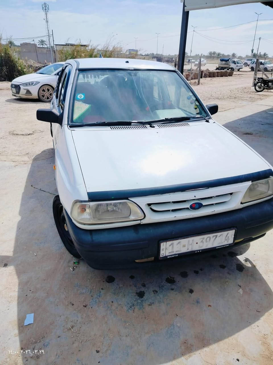 سلام عليكم سايبا للبيع موديل 2010 سياره بيه جاملغ امامي جه سايق فقط شواصي مكفولات عنواني حله حي الامام سعر 32 وبيه مجال ***********
