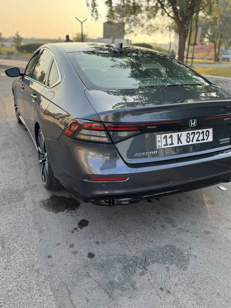 السلام عليكم هوندا اكورد موديل 2024 فئه تورنك اعلى مواصفات ماشيه 31 بيها طخه خفيفه من الامام ومن الخلف بدون ايرباك مبدل بيها بنيد وقبق صندوك فقط مكانها بغداد الكرخ السعر 197$ للتواصل ***********
