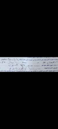 قطعه ارض طابو صرف ١٠٠ متر الواجهه ٥ ونزال ٢٠ مربع ٣٠٠٠ للاستفسار ٠٧٧٠٢...