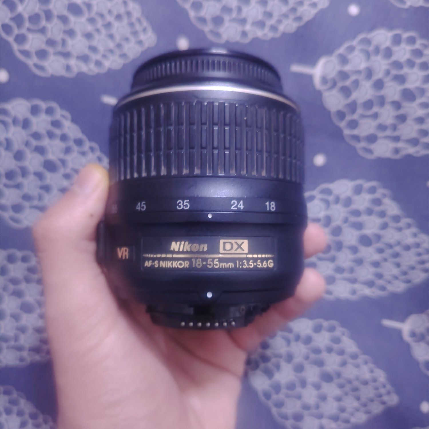 عدسه نيكون 55.18 ام الحفر الاصليه للبيع
السعر 85 الف وبيها مجال بسيط

ومتوفر شركات توصيل


**إذا كنت صاحب هذا الإعلان وتريد حذفه لأي سبب، رجاءا أرسل رسالة إلى الدعم الفني**