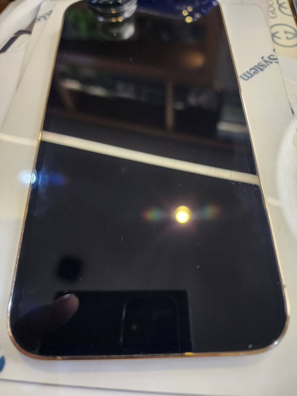 ايفون 13 بروم ماكس ذاكرة 256 بطارية 86 الجهاز امريكي كفالة لا مبدل بي قطعة جهاز جدا نظيف و ع وضع الشركة و بي ضمان السعر ٧٣٠ الف و بي مجال للطيبين مكاني مدينة الصدر مجاور مطعم الدب الرقم ***********
