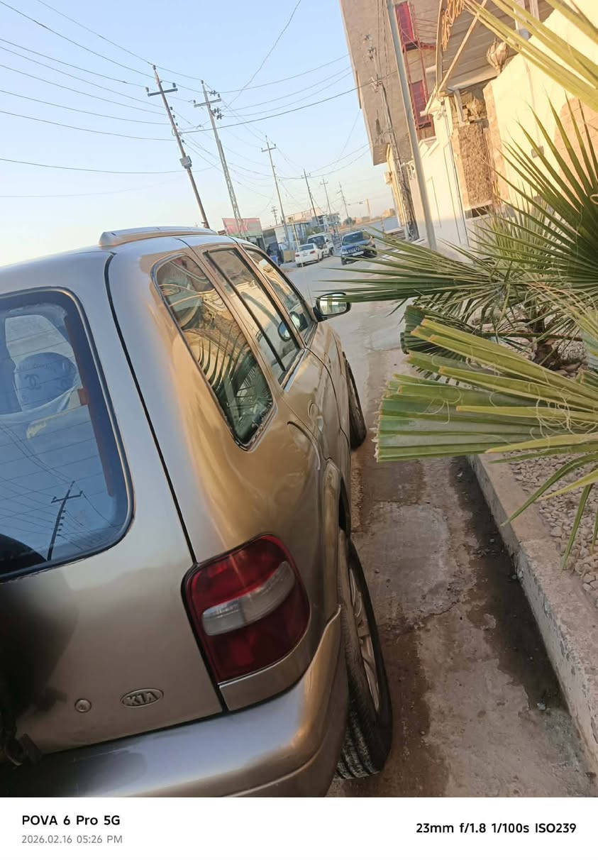 السلام عليكم
من رخصة الادمن المحترم 
للبيع او مراوس حسب القناعه كيا سبورتج 2001 رقم بغداد إنكليزي باسمي صبغ عام للجماليه مكينة كير صدر تخم تاير السيارة جاهزة من كافه النواحي السعر 50 و بيها مجال  للاستفسار على هاذ الرقم***********
