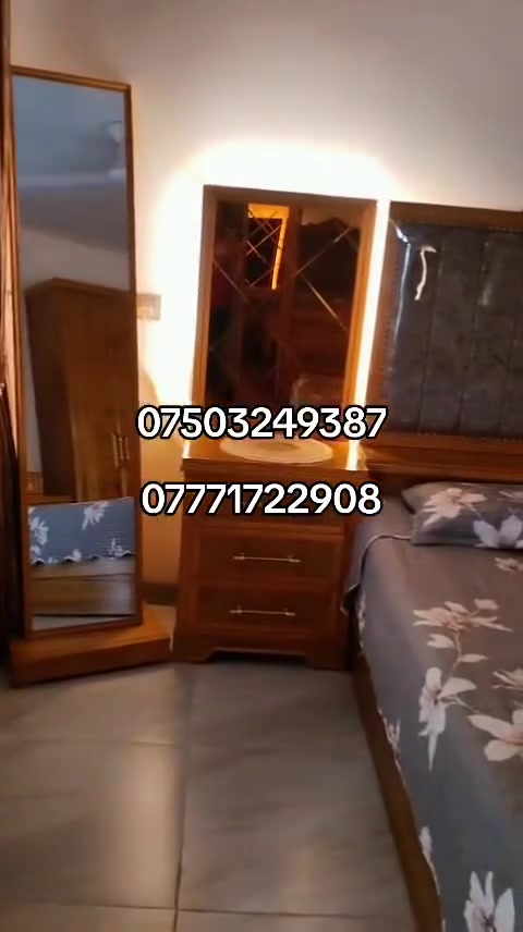 بالتقسيط  بدون مقدمه ماستر كارد الرافدين فقط
هذا نص إعلان مرتب وجاهز للنشر على واتساب أو 
فيسبوك مع الصور
🛏️ غرف نوم ملكية فخمة بتصاميم عصرية وأنيقة
أحدث الموديلات بجودة عالية وتشطيب ممتاز ✨
متوفر: ✔️ غرف نوم كاملة
✔️ تسريحات أنيقة
✔️ خدمة شد وتصليح الغرف
أسعار مناسبة وخدمة ممتازة 🤝
للطلب والاستفسار:
📞 ***********
📞 ***********
📲 واتساب يوسف النجار
لتواصل المباشر
يوجد تصليح وشد الغرف
راسلنا الآن واحجز قبل نفاد الكمية 🌹
يمكنك أيضًا استخدام هذا النص الأقصر كمنشور سريع:
غرف نوم فخمة للبيع
موديلات راقية وأسعار مناسبةة توصيل جميع المحافظات العراق 🇮🇶
