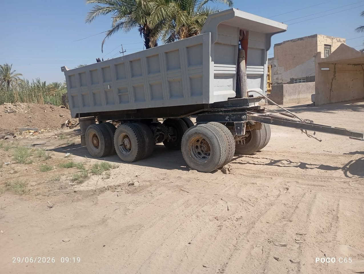 السلام عليكم عربانة للبيع علم بدي نظيف صينية جديدة تايراتها نص عمر للبيع او مراوس بسيارة صغيرة السعر 60 وبيهة مجال بسيط حق الجية للاستفسار اكثر الاتصال على الرقم *********** او *********** المكان ديوانية
