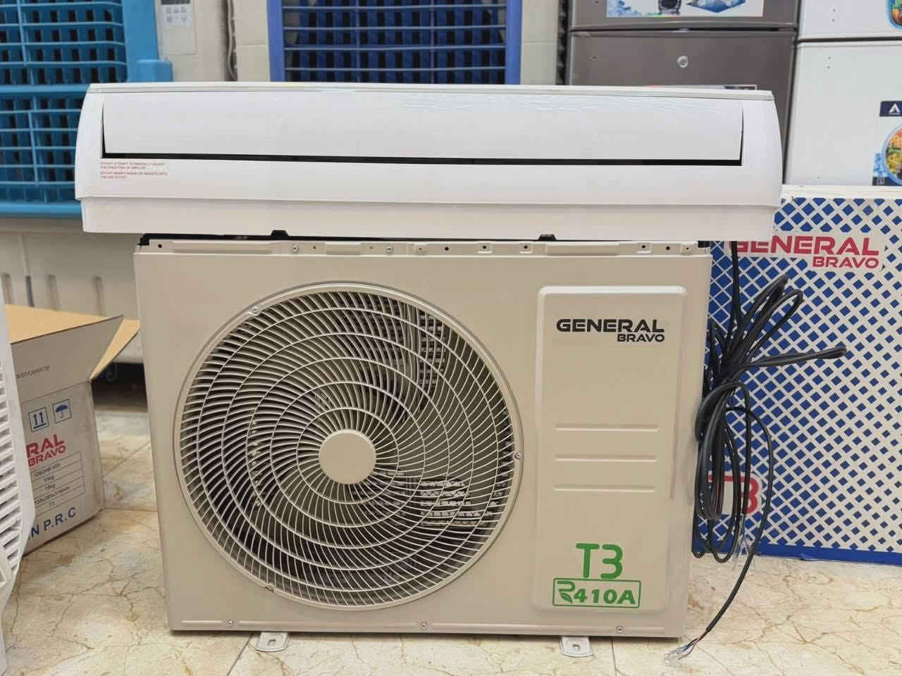 الى زبائن الكرام 
سبلت جنرال براڤو حجم 2 طن 
T3 حقيقي 
ماطور GMCC 
ضمان 2 سنه❤️‍🔥
دبل راديتر 
T3 يتحمل درجه حراره 70 سيليزي 
مروحه العاصفه الكبيره 
السعر  685❤️‍🔥
توصيل كافة محافظات العراق


**إذا كنت صاحب هذا الإعلان وتريد حذفه لأي سبب، رجاءا أرسل رسالة إلى الدعم الفني**