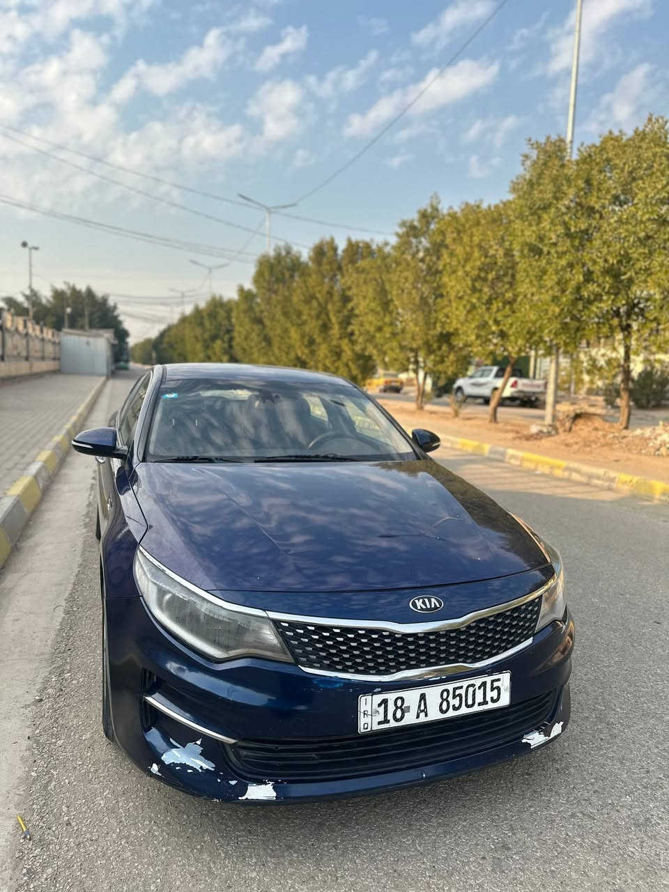 السلام عليكم اوبتما للبيع موديل ٢٠١٧ سياره حلوه مال جناي كير محرك حداديه تبريد كفاله وارد امريكي بيه قطعتين جاملغ والبنيد شويه منه سياره كلش حلوه محرك ٢٤٠٠ تحويل مباشر السعر ١٢٢ وبيه مجال حك جيه مكاني كربلاء***********
