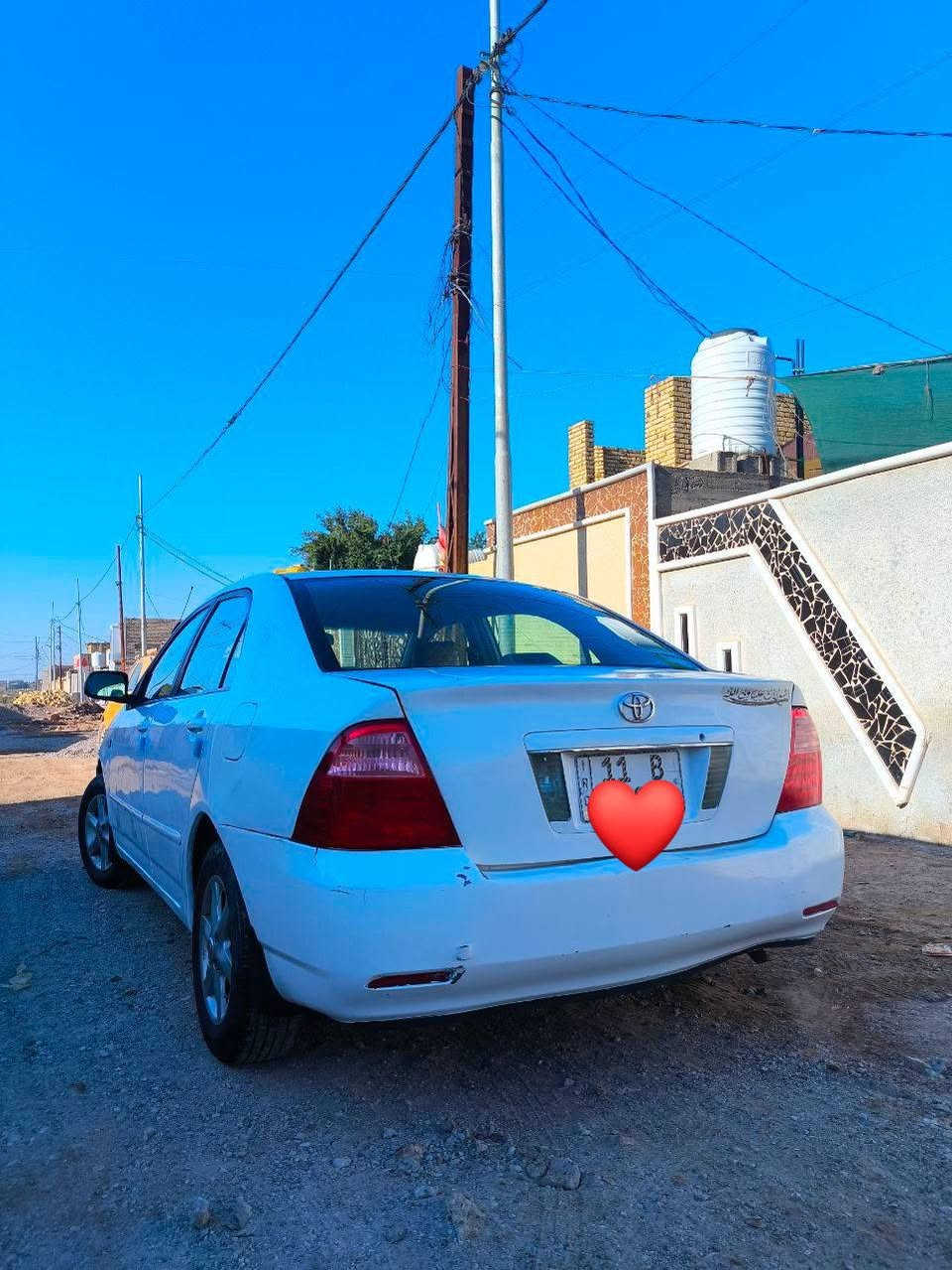 السلام عليكم كورلا بيكاتشو موديل2006 للبيع
رقم بغداد انگليزي مشروع وطني بسمي بأي مرور تداور سنويه جديده مكينه مكفوله كير وتبريد وحداديه وتخم تاير سياره  بيها  ضربهه با صندوك والجاملغ عكس السايق  ومصلحه مصبوغه عام للجماليه
السياره جاهزه وخيرمن الله ترايك وين تريد طلع بيها السعر75 وبيها شويه مجال للشراي مكان السياره الكوت 
رقم الهاتف ***********
