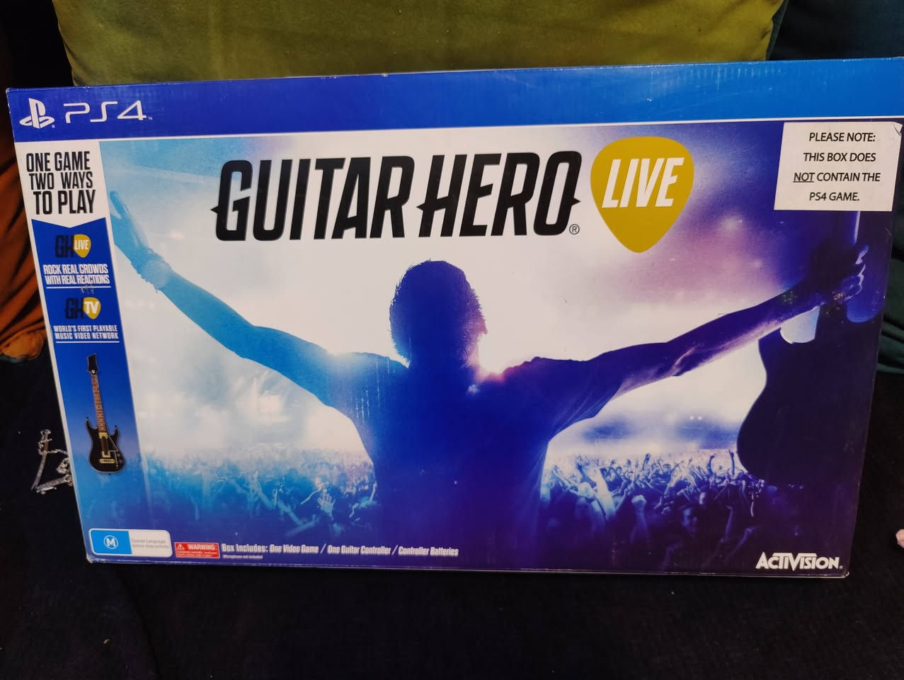 1) اقراص بلي 4 مورتال كومبات السعر 25 الف ممستخدمة الاضافات مالتها بس لاعبها مرة وحدة وقرص سلة جديد سيلد وكينغدوم وهيرتس السعر 20 الف لثنينهن .
2) كيتار هيرو للبلي 4 جديد لووك السعر 35 الف .
3) ستيرن موڤ لجهاز بلي 3 السعر 10 الاف 
مكاني بغداد متوفر توصيل كل العراق .


**إذا كنت صاحب هذا الإعلان وتريد حذفه لأي سبب، رجاءا أرسل رسالة إلى الدعم الفني**