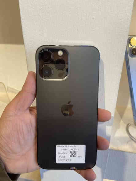 السلام عليكم للبيع ١٣ برو ماكس 512 بطاريات 84 
85 بلادي سعر 750 الف وبيهن مجال قليل 
*********** زيونة شارع الربيعي
