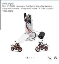 مجموعة وقود كاملة فيتبم مع قاعدة دراجة ktm duke  السعر 50 الف  واتس اب...