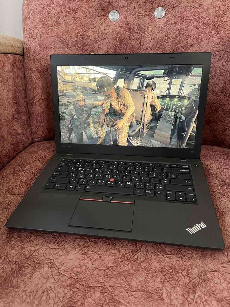 السلام عليكم لابتوب لينوفو مواصفات راقية استخدام شخصي نظيف كلش مستخدم شهر للبيع بسعر مناسب 235 ألف اقوى لابتوب ممكن تحصله بهالسعر يشغل كل شي اللابتوب مكفول عالفحص من جميع النواحي تفحصه يلا تدفع حقه
مشغل عليه كل أنواع الألعاب مثل GTA 5 وببجي وكول اوف ديوتي وباتلفيلد وبيس وغيرهن من الألعاب القوية

ومشغل عليه كل أنواع برامج الهندسة مثل الاوتوكاد والماتلاب والآردوينو وبرامج التصميم مثل الفوتوشوب والاليستريتور وبرامج المونتاج مثل البريمر برو والسوني فيغاس وبرامج الطباعة مثل الادوبي ريدر والاوفيس والوورد والاكسل والبور بوينت وكل تطبيقات مواقع التواصل الإجتماعي وغيرهن من البرامج القوية

مواصفات اللابتوب: 
النظام ويندوز 10 برو 64 بت (مفعل مدى الحياة) بأحدث التعريفات والبرامج والألعاب
المعالج قوي جداً CORE i7 من الجيل الخامس بسرعة عالية 2.60 GHz
الهارد 256GB SSD اسرع واحدث نوع
الرام 8GB سريع جداً
كارت شاشة انتل 4GB نوع عالي الاداء
حجم الشاشة 14.1" إنش فول HD دقة عالية جداً
الشاشة قابلة للفتح 180° درجة
يحتوي على بلوتوث + وايفاي
يحتوي على كاميرا امامية
يستقبل سيم كارت ورام
كيبورد ضوئي
بطارية ممتازة تشغيل مستمر حوالي 3 ساعات
بي كل أنواع المنافذ: 3 منافذ USB ومنفذ LAN ومنفذ ميني HDMI ومنفذ VGA ومنفذ هيدفون

ملحقات اللابتوب شاحنته الأصلية 65W واط والجنطة


**إذا كنت صاحب هذا الإعلان وتريد حذفه لأي سبب، رجاءا أرسل رسالة إلى الدعم الفني**