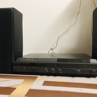 جهاز مسجل +راديو ثلاث موجات +كرام فون  الجهاز كُلة شغال فقط الكاسيت يع...