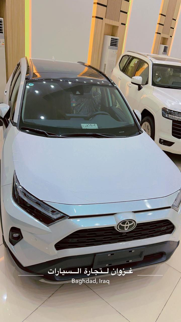 السلام عليكم شباب وسنه سعيده عليكم

 عندي تويوتا راف فور بانزين وليس هايبرد خليجيه السياره تجميع الصين ماشيه 20 الف وشويه رقم بغداد باسمي السياره فول 1/1 إصدار ال 20 عام وموديل 2023 بانوراما كشنات جلد وكهرباء 4 كامرات رادار وتحديد مسار شاشه العداد دجيتال وتعرض حتى الخريطه بل عداد حساسات امامي خلفي شاحن لاسلكي كشنات تدفئه كلشي بيها السياره حرفياً اعلى مواصفات موجوده بل راف فور السياره الحمدلله لا ضربه ولا صبغ ولا بارد ومغلفه الدعاميات والبنيدPPF أريدها ب 39 مليون وبيها مجال موجوده ببغداد الجادريه وهذا رقمي ***********
