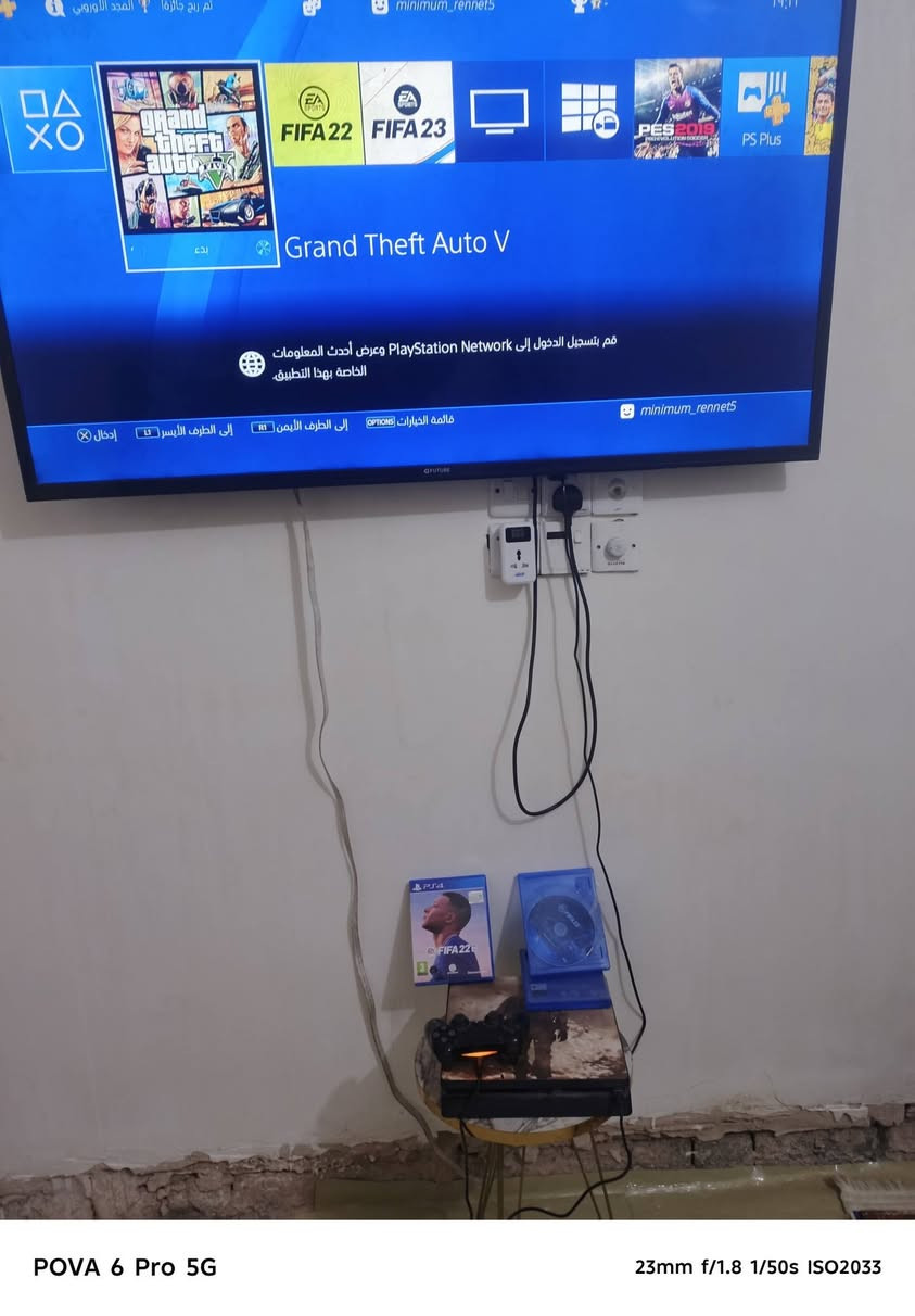 ا
السلام عليكم بلي فور سلم للبيع ويا يدات2 واقراص فيقا 23 وجي تي اي السعر 250 وبي مجال العنوان بغداد البلديات ***********
