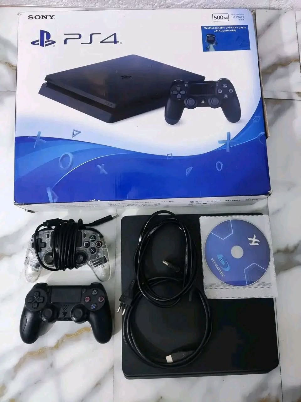 السلام عليكم . من رخصة الأدمن ..
بليستشين 4سلم مـ.ـهكر نضام 11 تعديلة مالتة قرص اسرع تعديلة 5 ثواني يفتح الالعاب  ..الجهاز كل ملحقاتة وياة حتى الكارتون ..
يدتين وحده اصلي وحدة تجاري ..
ذاكره 500.. جهاز لوك ستيكر غير مفتوح نهاياً ..
السعر 230 الف
مكاني ناصرية مركز ..توصيل غير متوفر 
للتواصل رقمي بية واتساب (***********)
