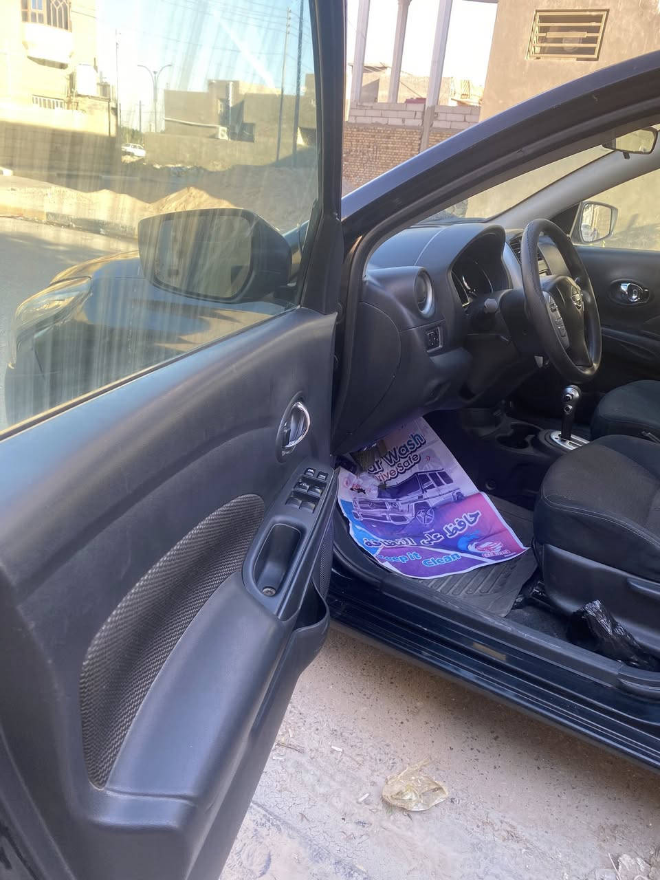 سلام عليكم نيسان فيرسا 2019 للبيع حادثها جاملق وبنيد
سعر 83 *********** البصرة ياسين خريبط
