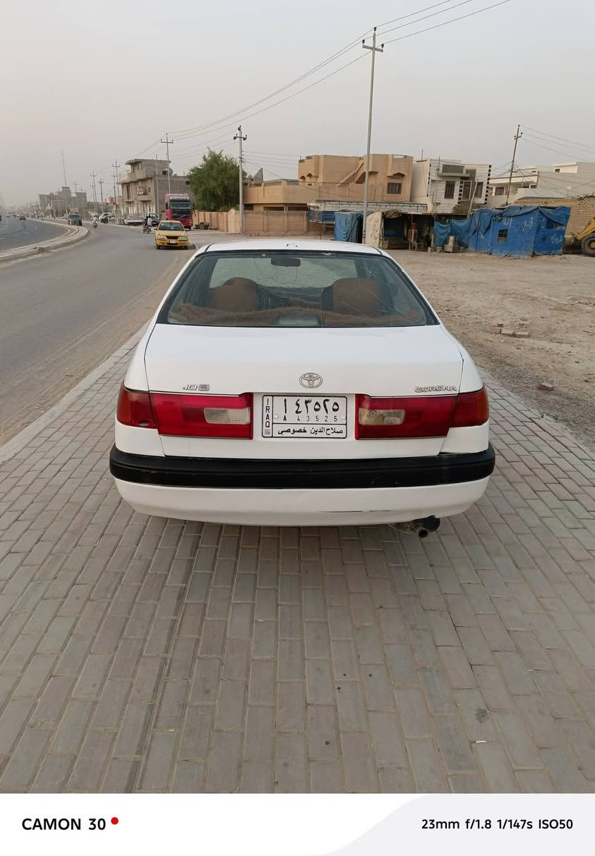 السلام عليكم
كرونا نفخ للبيع موديل 96  اوتماتيك رقم صلاح الدين مداور ثاني يوم 
سياره صدر امامي خلفي كله جديد تخم تاير سياره خير من الله ماتصرف عليها ربع السعر 30 وبيها مجال العنوان سامراء ‏‪***********‬‏
