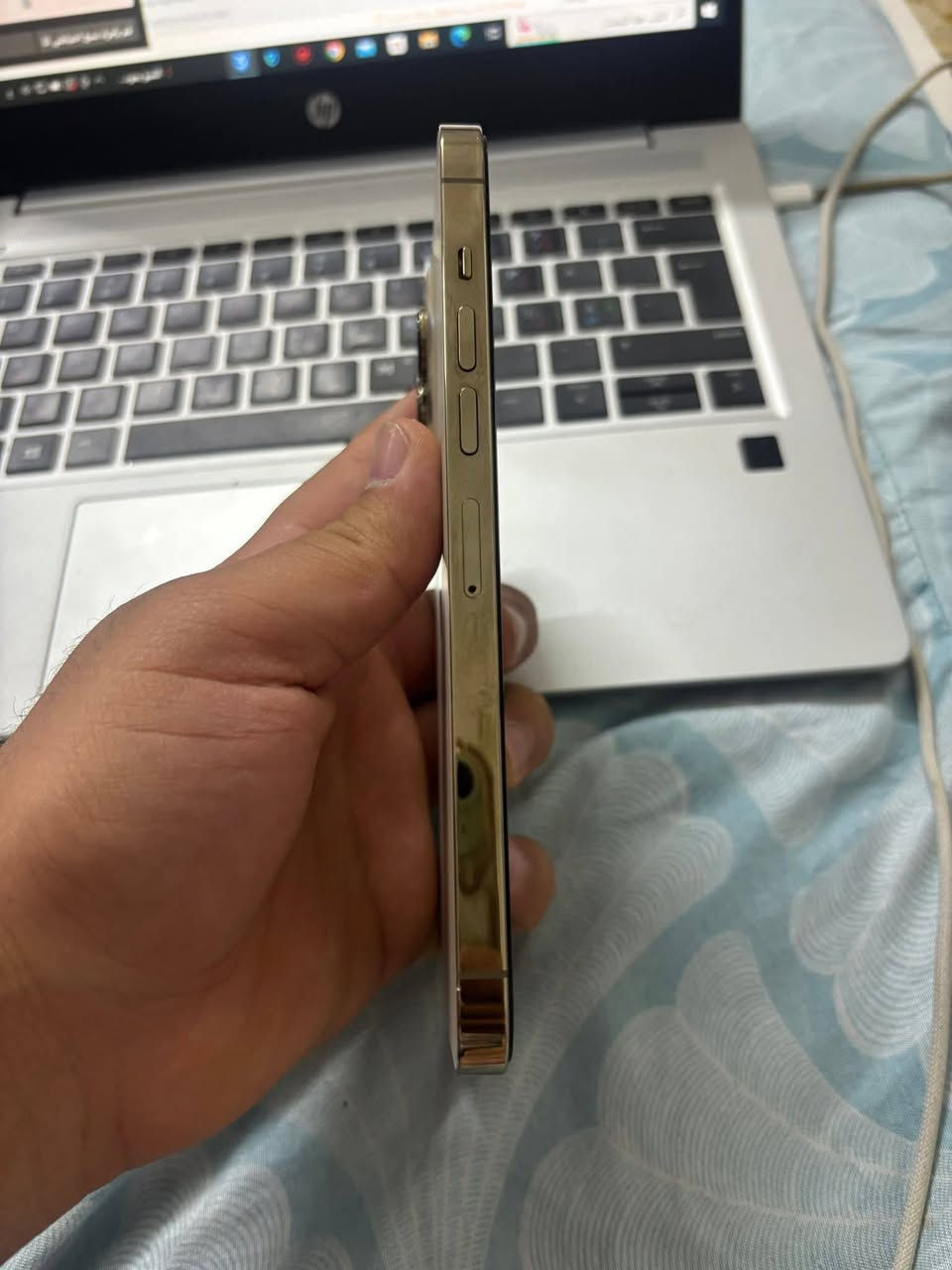 ايفون 13 برو ماكس
ذاكرة 256 
نموذج M تك سيم 
بطارية 90 مستعملة  جهاز شرط نورمال حاسبة كلة شرط
نضافة 100/100 شخط مابي مال بيت 
سعر 600 الف بيع فقط 
***********
