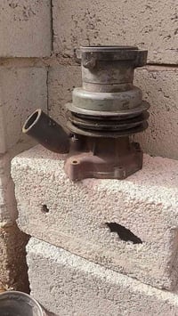 قاعدة فلاتر • مضخة ماء حفارة • محرك 102