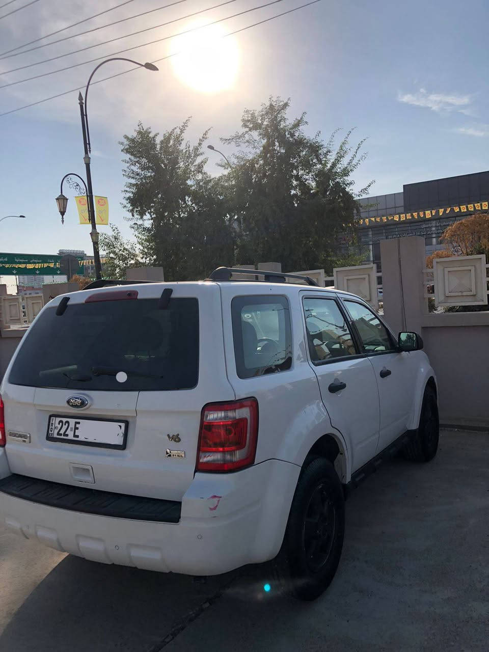 فورد أسكيب  FORD ESCAPE 2012 
محرك جديد حجم 3.0 / 6 سلندر 
منظومه غاز إيطالي/ تحكم ستيرن/تحديد سرعه 
كير و مكينه بشرط / باتري جديد / تخم تاير جديد
كود قفل ابواب / ماشيه 120 ألف
بونيد صبغ فقط مكفوله من الحادث 
هزه جديده 
رقم أربيل سنويه بأسمي تحويل ثاني يوم 
السياره مالبيت جاهزه بدون أي مصرف 
سعرها 113 مكاني اربيل 
*********** أربيل, العراق
