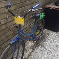 عندي هاذا البايسكل بس الجاملغ مال التاير الامامي ماكو ممأثر عليه وهاي ...