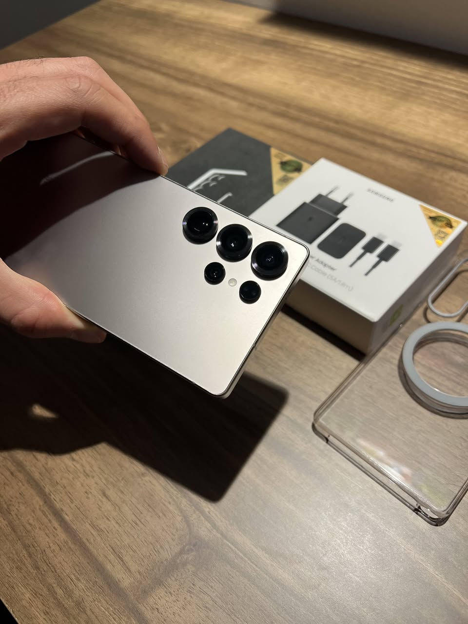 S25 ultra للبيع
Grayذاكرة 1تيرا لون 

 الجهاز نظيف جدا  ومحافظ عليه وبعده بلضمان

ويا شاحنته الاصليه والكيبل مالته ممستخدمه بعده بلباكيت وويا  كفر اصلي وبي لاصق شاشه اصلي

السعر مليون ونص 

1,500,000 قفل

للاستفسار ***********
