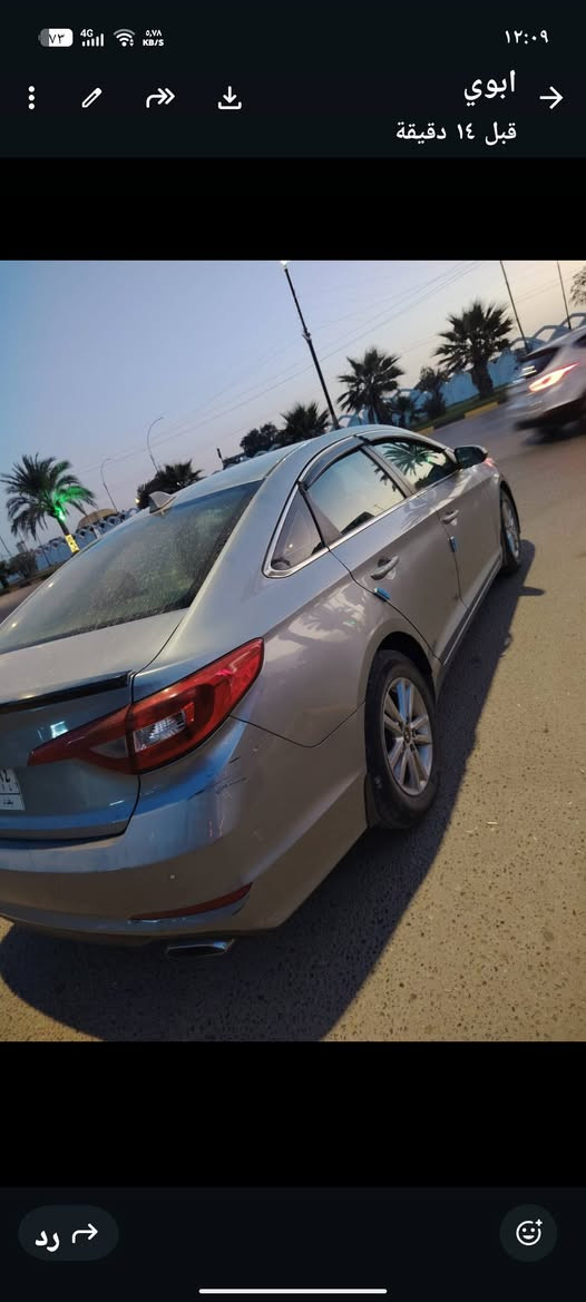 سلام عليكم سياره نوع سوناته موديا 2016كلين تايتن كفاله عامه كير مكينه حداديه تخم تاير تبريد كفاله من ضربه او تبديل او صبغ نص فوال شاشه كامره حساسات امامي خلفي تحكم ستيرن جهتين شاير مري كشنات كهرباي جلد مانع نزلاق مثبا ت سرعه خمسه ويل كب العنوان كربلاء السعر 123بيه مجال بس رقم الهاتف ***********
